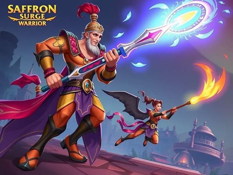 Saffron Surge Warrior Diwali event